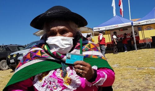 Pobladores de Quellouno fueron beneficiados con modalidad. Foto: difusión