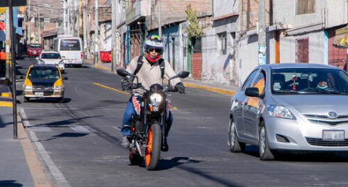 De los 40 intervenidos, cuatro no tenían licencia de conducir. Foto: referencial/Municipalidad de Arequipa