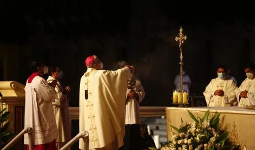 Muchos fieles esperan con ansias la Semana Santa. Foto: Felix Contreras - La República