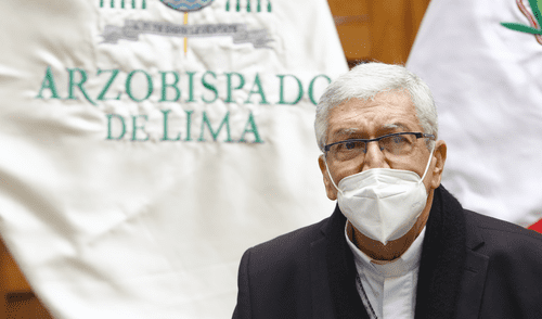 Arzobispo de Lima, monseñor Carlos Castillo, criticó la aprobación de vacancia presidencial contra Martín Vizcarra. Foto: La República/Carlos Contreras.