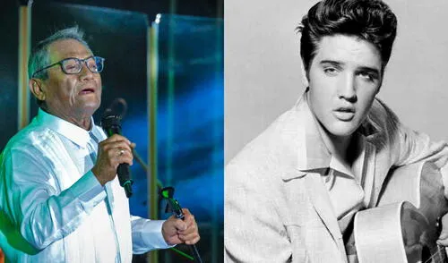 El vis Presley no fue ajeno al recordado tema Somos Novios de Armando Manzanero, por lo que grabó un cover del ya famoso tema. Foto: composición LR/AFP