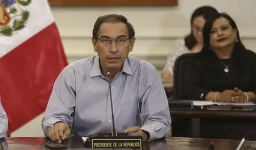 Vizcarra encabeza la lista al Congreso de Somos Perú de cara a las elecciones de 2021. Foto: La República