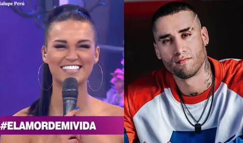 Angie Arizaga habla sobre su relación con Jota Benz en En boca de todos. Foto: captura de América TV