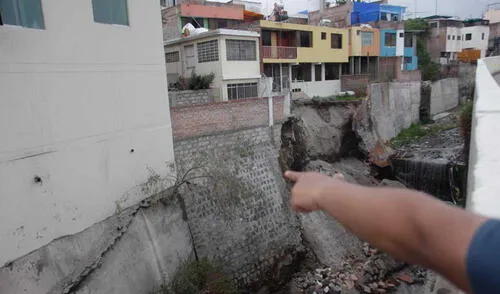 Vivienda fue afectada por ingreso de la torrentera de San Lázaro. Foto: La República