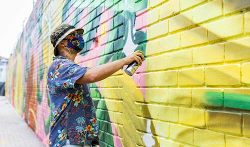 Alrededor de 10 profesionales realizaron este proyecto artístico. Foto: Municipalidad de Lima