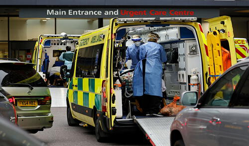 La nueva variante del coronavirus ha provocado que se agrave la pandemia en Reino Unido. Foto: AFP