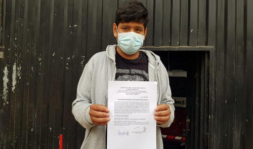 Agraviado pide que la Municipalidad le reponga su herramienta de trabajo. Foto: Deysi Portuguez / URPI-GLR Agraviado pide que la Municipalidad le reponga su herramienta de trabajo. Foto: Deysi Portuguez / URPI-GLR