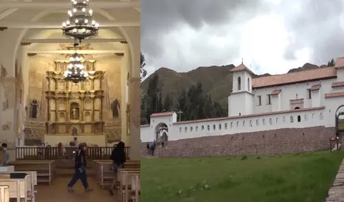 El aspecto más resaltante del templo son sus tres retablos de altar mayor superpuestos. Foto: Dirección de Cultura