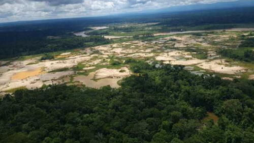 Con las nuevas acciones de refuerzo, el Ministerio del Ambiente ha logrado que la minería ilegal se reduzca. Foto: Minam Con las nuevas acciones de refuerzo, el Ministerio del Ambiente ha logrado que la minería ilegal se reduzca. Foto: Minam