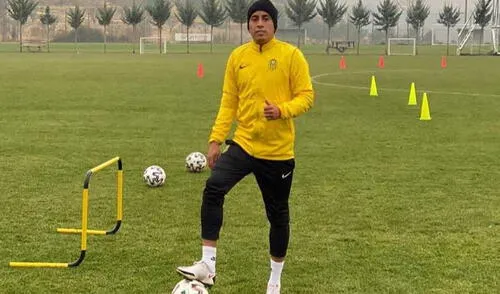 Christian Cueva llegó a Yeni Malatyaspor en noviembre del 2018. Foto: Instagram / Christian Cueva