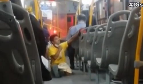 Más personas aseguran que agresor ha actuado de forma similar en otras oportunidades. Foto: captura Canal N Más personas aseguran que agresor ha actuado de forma similar en otras oportunidades. Foto: captura Canal N