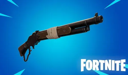 La escopeta de acción de palanca ya está en Fortnite. Foto: Epic Games. La escopeta de acción de palanca ya está en Fortnite. Foto: Epic Games.