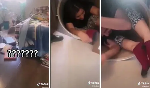 Supo que su amiga estaba en problemas, pero no imaginaba en qué tipo de problemas. Foto: Captura de TikTok / @4ndrec