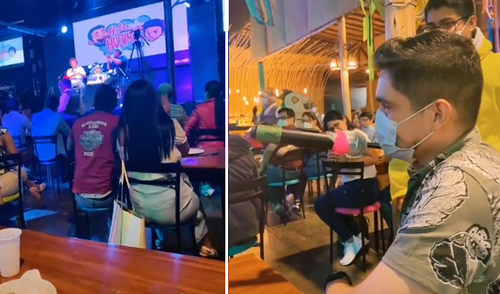 Miles de usuarios quedaron sorprendidos al escuchar el sonido que hizo el joven del video viral. Foto: captura de TikTok