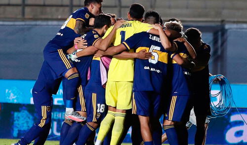 Carlos Zambrano sumó su segundo título como futbolista de Boca Juniors desde su llegada en la temporada 2019-20. Foto: AFP