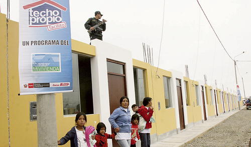 Medidas. Se invertirá S/ 618 millones para ayudar a familias con viviendas sociales. Foto: difusión
