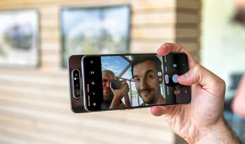 El Samsung Galaxy A82 tardará unos meses en llegar. Foto: GMSArena El Samsung Galaxy A82 tardará unos meses en llegar. Foto: GMSArena