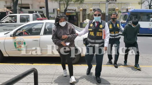 Pareja será sometida a investigación y corre el riesgo de ser encarcelada. Foto: Abad Ventura / La República