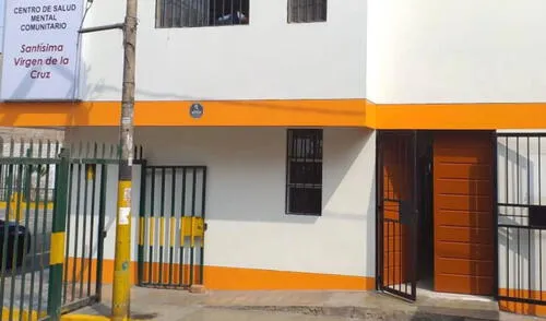 El Centro de Salud Mental Comunitario (CSMC) Virgen Santísima de la Cruz está ubicado en el distrito de Ate Vitarte. Foto: Minsa El Centro de Salud Mental Comunitario (CSMC) Virgen Santísima de la Cruz está ubicado en el distrito de Ate Vitarte. Foto: Minsa
