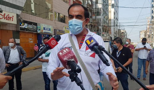 Yonhy Lescano es el candidato presidencial de Acción Popular para las elecciones de este 2021. Foto: César Zorrilla / URPI - GLR