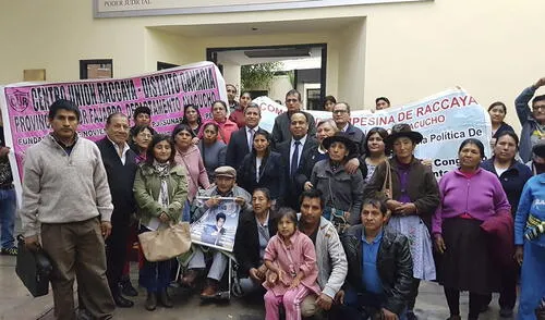 Este lunes se llevará a cabo la audiencia de sentencia para los militares acusados de la ejecución extrajudicial de miembros de la comunidad ayacuchana de Raccaya. Foto: cortesía