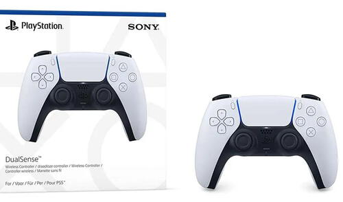 PS5 viene con un mando DualSense. Si quieres uno adicional, tendrás que comprarlo aparte. Foto: Sony PS5 viene con un mando DualSense. Si quieres uno adicional, tendrás que comprarlo aparte. Foto: Sony