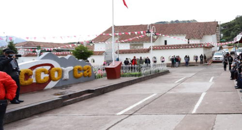 Distrito de Ccorca celebró ayer sus 79 años de creación política.