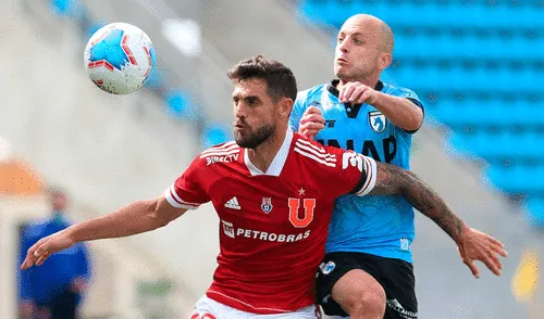 Universidad de Chile y Deportes Iquique chocan desde las 7.15 p. m. (hora chilena). Foto: Prensa U. de Chile