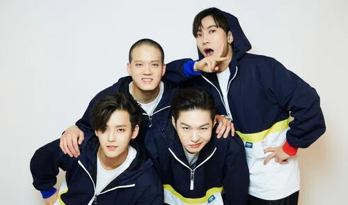 Integrantes de BTOB 4U: Minhyuk, Peniel, Changsub y Eunkwang. Foto: CUBE Integrantes de BTOB 4U: Minhyuk, Peniel, Changsub y Eunkwang. Foto: CUBE