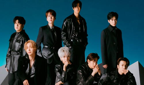 Póster oficial del álbum japonés Hero de SUPER JUNIOR. Foto: SM Ent.