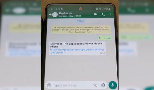 El malware que circula por WhatsApp busca robar los datos personales de las víctimas. Foto: captura de YouTube