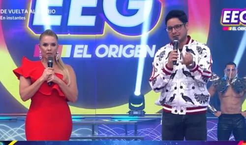 Gian Piero Díaz se pronuncia tras suspensión a Luana Barrón, Mario Irivarren y Karen Dejo en Esto es guerra. Foto: captura de América TV