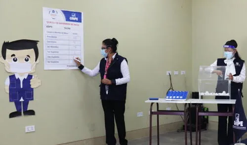 Miembros de mesa en elecciones pasadas pueden volver a salir sorteados. Foto: ODPE Tacna