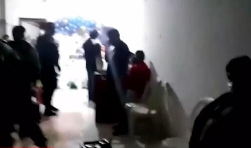 Intervenidos fueron trasladas a centros de retención temporal. Foto: captura de Canal N