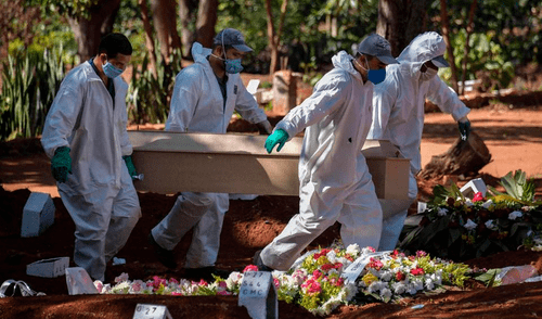 Con 24.591 nuevos infectados este lunes, el total ya asciende a 9.229.322 de casos confirmados. Foto: AFP