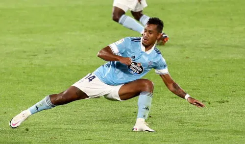 Renato Tapia es uno de los capitanes del Celta de Vigo. Foto: EFE