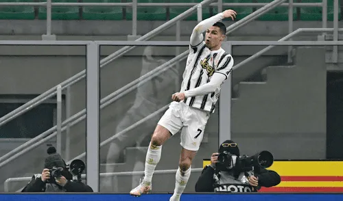 Cristiano Ronaldo marcó dos goles en 11 minutos. Foto: AFP