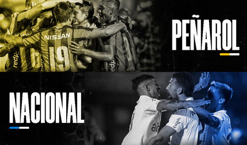 Este será el primer clásico del año en Uruguay. Foto: composición de Fabrizio Oviedo/GLR