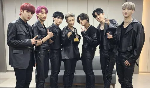 Siete integrantes de ATEEZ participaron en Immortal Songs con tema original de Bi Rain. Foto: KQ Entertainment Siete integrantes de ATEEZ participaron en Immortal Songs con tema original de Bi Rain. Foto: KQ Entertainment