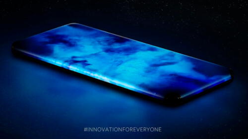 Este teléfono conceptual de Xiaomi se podrá cargar de manera inalámbrica. Foto: Xiaomi