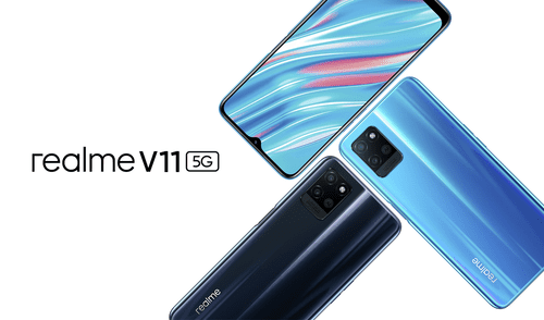 El nuevo Realme V11 5G debuta oficialmente en el segmento de la gama media. Foto: Realme El nuevo Realme V11 5G debuta oficialmente en el segmento de la gama media. Foto: Realme