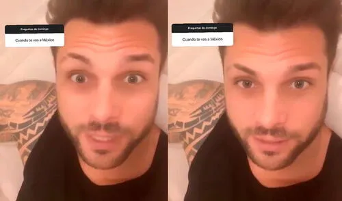 Nicola Porcella retornaría a México para iniciar sus estudios en el CEA de Televisa. Foto: captura Nicola Porcella / Instagram