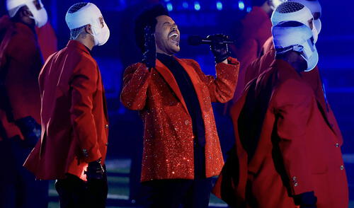 The Weeknd interpretó 7 de sus más grandes éxitos en el medio tiempo del Super Bowl 2011. Foto: The Weeknd, Instagram fans