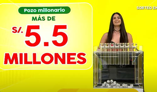 El pozo de la Tinka asciende los 5.5 millones de soles. Foto: Intralot El pozo de la Tinka asciende los 5.5 millones de soles. Foto: Intralot