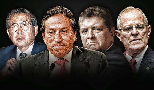 PL está basado en los casos de Fujimori, Toledo, García y Kuczynski; expresidentes investigados por presuntos actos de corrupción. Foto: composición de Gerson Cardoso/La República