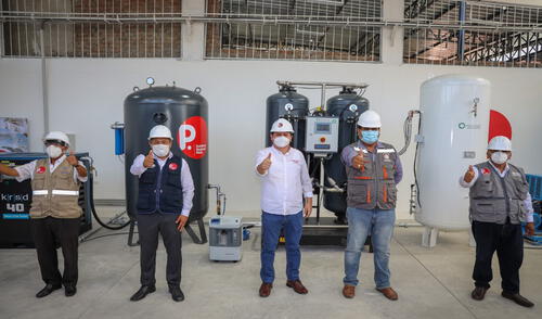 Sullana cuenta con planta de oxígeno. Foto: La República