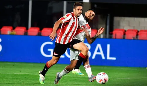 Estudiantes le volteó el partido a River Plate por la fecha 1 del grupo A de la Copa de la Liga Profesional. Foto: Twitter / @EdelpOficial