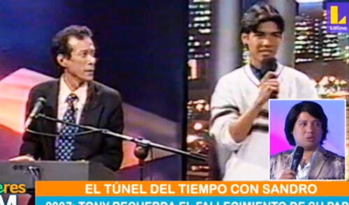 El progenitor del imitador de Yo soy alcanzó la popularidad en los años 90. Foto: captura Latina