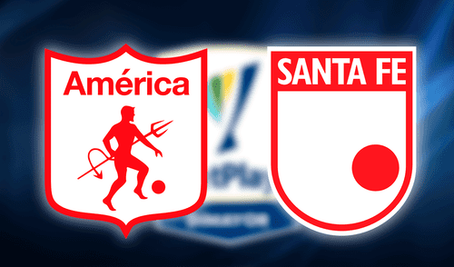 América de Cali y Santa Fe se enfrentan en el Estadio Pascual Guerrero. Foto: composición/La República