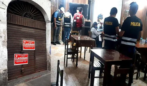 Fiscalizadores iniciaron proceso sancionador contra dueños de local. Foto: Municipalidad de Arequipa.